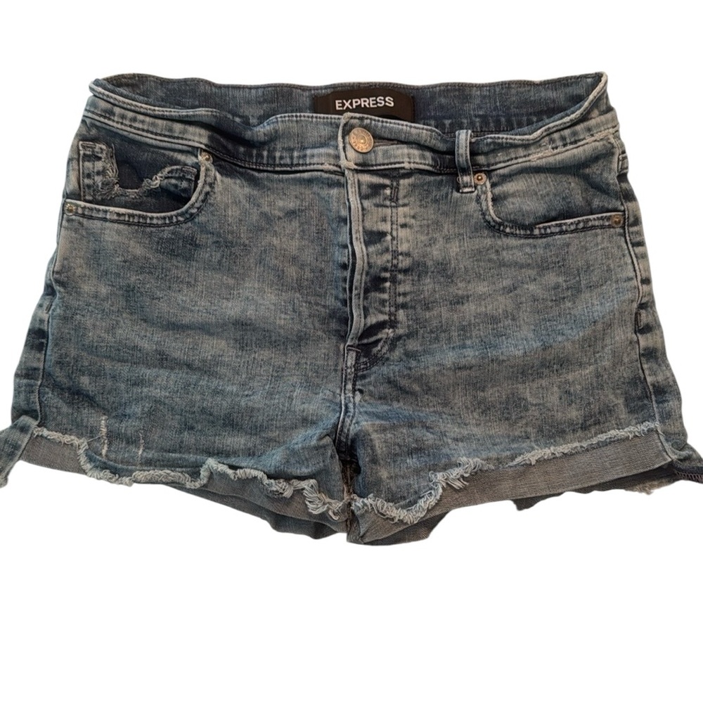 Express Jean Shortie Shorts